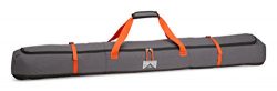 High Sierra Deluxe Single Ski Bag, Mercury/Black/Red Line