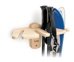 Talic Ski Rack – Two Pair Ski and Pole Vertical Storage Rack