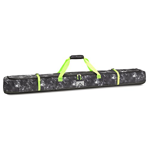 High Sierra 53893-5016 Single Ski Bag, Atmosphere/Black/Zest