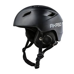 AKASO Ski Helmet – Venting, Fleece lined, Adjustable, Lightweight Snow Helmet for Unisex Adult
