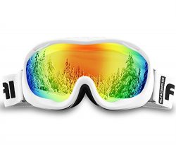 AKASO Ski Goggles An-ti Fog Double Lens Skate Glasses For Men ,Women & Youth, UV protection  ...