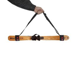 Tanchen Thick Ski Carrier Straps Shoulder Lash Handle Tape Sling Protects Skis and Poles in Down ...