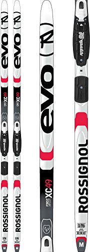 Rossignol Evo XC 49 XC Skis w/ Rottefella Basic Bindings Mens Sz 176cm