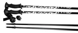 WSD Ski Poles Adult 2016 Model Aluminum Alpine Downhill Ski Poles pair New, 46″ L, Black/S ...