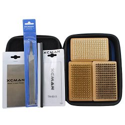 XCMAN Oxford 1680D Ski and Snowboard Waxing And Tuning Kit with Wax Brush Bag For Traveling and  ...