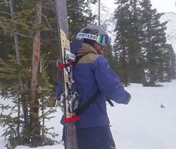 Ski Backpack Carry Straps | Skiing Sling Tote | StoreYourBoard