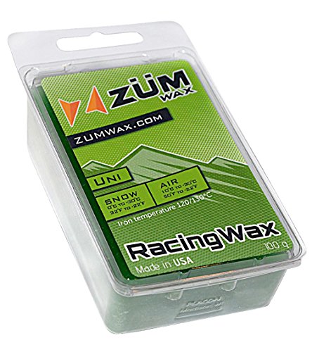 ZUMWax Ski/Snowboard RACING WAX – Universal – 100 gram – INCREDIBLY FAST in AL ...