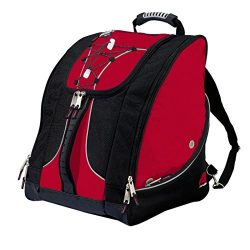 Athalon Everything Ski Snowboard Boot Bag (Black & Red)