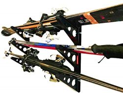 Ski Storage Rack | Horizontal Wall Rack | StoreYourBoard