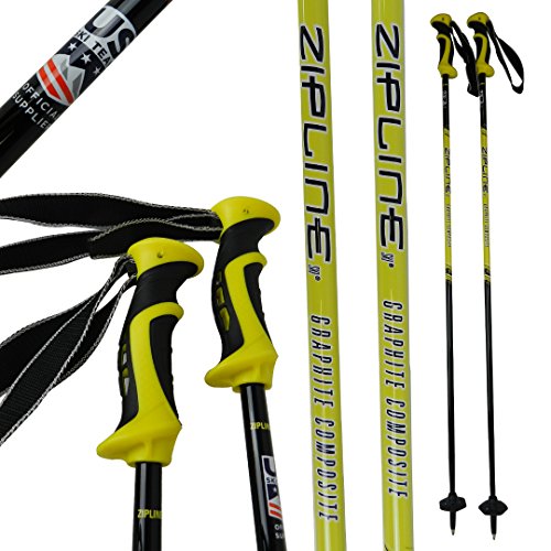 Ski Poles Carbon Composite Graphite – Zipline “Lollipop” U.S. Ski Team Officia ...