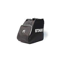Stage Basic Boot Bag with Silver Trim , Black/Silver