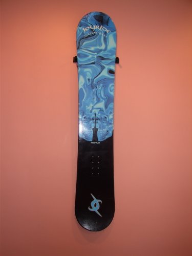 Oak Vertical Snowboard Wall Mount (Made in the USA)