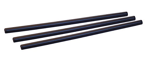 Tools4Boards PTEX Ski and Snowboard Base Repair Candle (3-Piece), Black