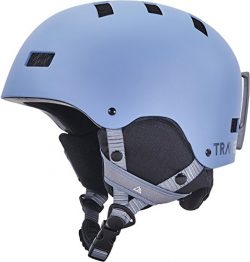 Traverse Sports Dirus Convertible Ski & Snowboard/Bike & Helmet, Matte Haze, Large (59-63cm)