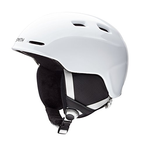 Smith Optics Unisex Youth Zoom Jr Snow Sports Helmet – White Youth Medium (53-58CM)