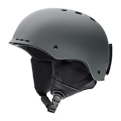 Smith Optics Holt Adult Ski Snowmobile Helmet – Matte Charcoal / Large