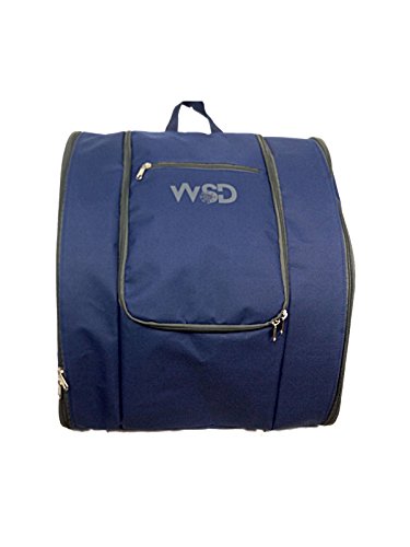 Ski Snowboard Boots Backpack Winter Snow Sports Boot Gear Backpack (Navy/Gray)