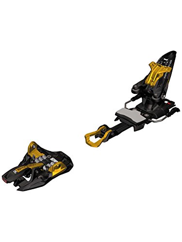 Marker Kingpin 10 Ski Binding with Brake Ski bindings Black/Gold w/ 100-125mm Brake