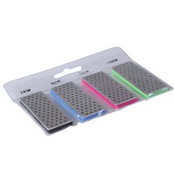 Snowboard Edge Polishing Tuning Tools Ski Diamond Files Whetstone Plate Mini Diamond Stone (Coar ...