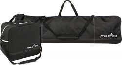 Athletico Two-Piece Snowboard and Boot Bag Combo | Store & Transport Snowboard Up to 165 CM  ...
