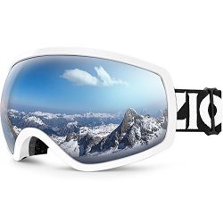ZIONOR Lagopus Ski Snowboard Goggles UV Protection Anti-fog Snow Goggles for Men Women Youth