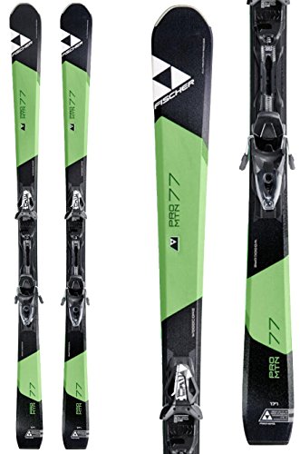 Fischer Pro MTN 77 Skis w/ RS11 Powerrail Bindings Mens Sz 171cm