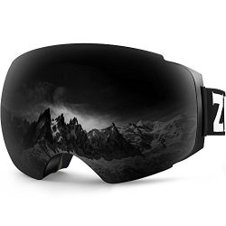 ZIONOR X4 Ski Snowboard Snow Goggles Magnet Dual Layers Lens Spherical Design Anti-fog UV Protec ...