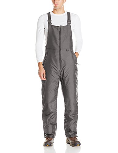 Arctix Men’s Essential Bib Overall, Charcoal, Large/Regular