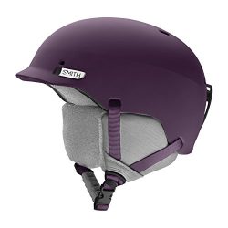 Smith Optics Gage Adult Ski Snowmobile Helmet – Matte Black Cherry / Large