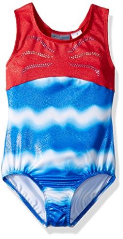 Freestyle by Danskin Big Girls’ Gymnastics Leotard, Multi, M