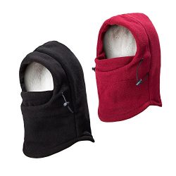 REDESS Kids Winter Windproof Hat, Unisex Children Heavyweight Balaclava, Ski Mask With Thick War ...