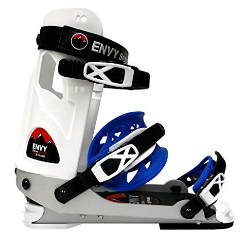 Envy Ski Frame – Comfortable Ski Boots (White, Medium)