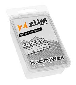 ZUMWax Ski/Snowboard Wax – Base Prep/Clean/Travel/Store – 100 gram – Excellent ...