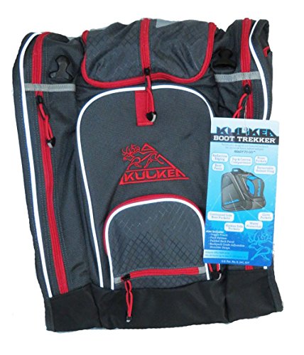 Kulkea Boot Trekker Ski Boot Backpack 2017 – Grey/Black/Rush-Red