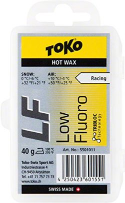 Toko LF Tribloc Ski Wax, Yellow, 40gm