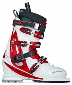 SCARPA Men’s T-Race Telemark Boot,White,23 M Mondo / 4 M UK / 5 M US Men