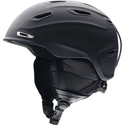 Smith Optics Aspect Adult Ski Snowmobile Helmet , Matte Black , Medium