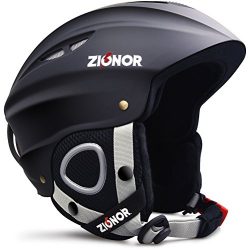 ZIONOR Lagopus H1 Ski Snowboard Helmet for Men Women – Air Flow Control Adjustable Fit