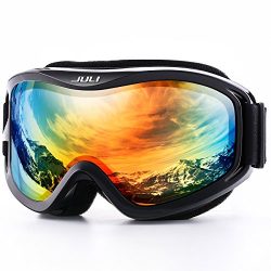 JULI OTG Ski Goggles-Over Glasses Ski / Snowboard Goggles for Men, Women & Youth – 100 ...