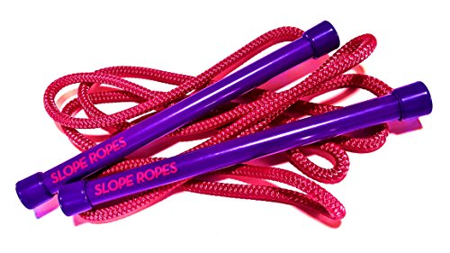 Slope Ropes – Kids Ski Trainer | The easiest way kids learn to ski. (Purple/Pink)