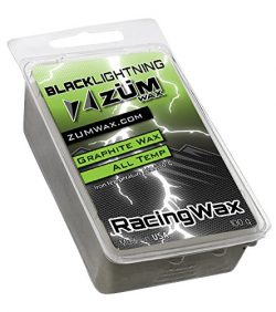 ZUMWax Ski/Snowboard RACING GRAPHITE WAX – Universal – 100 gram – INCREDIBLY F ...