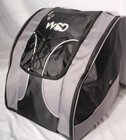 WSD Ski Boot Bag, Black/Gray