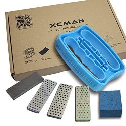 XCMAN Alpine Freeride Snowboard Ski Edge Bevel Tuning Kit Edge Care Kit -Side Ski Angle Tool +3  ...