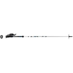 Swix Sonic R2 Carbon/Aluminum Adjustable Alpine Pole (2-Piece), Black/Blue, Small/105-130cm