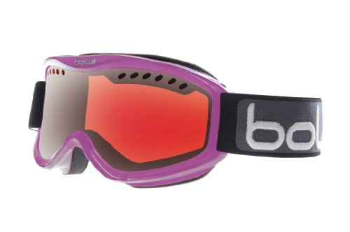 Bolle Carve Snow Goggles (Crystal Purple Frame/Vermillon Gun Lens)