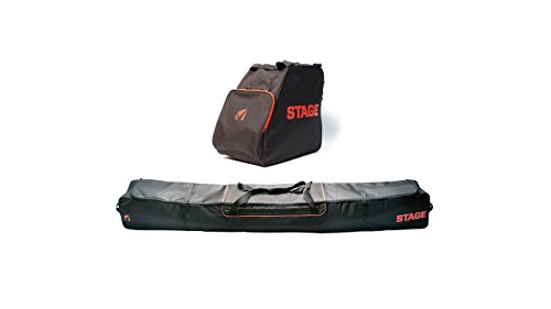 Stage Ski & Boot Bag Combo, Black