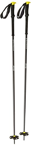 Black Diamond Expedition 1 Ski Poles, Blazing Yellow, 135cm