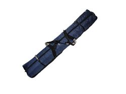 170 FULLY PADDED DOUBLE SKI BAG W/WHEELS- Blue