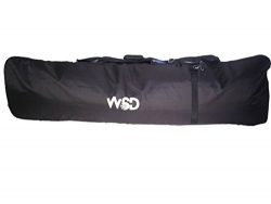 Fully Padded Double ski Bag 2017 model 165cm long New (Black)