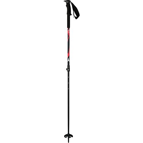 Atomic BCT Adjustable Ski Pole Black/Red, One Size